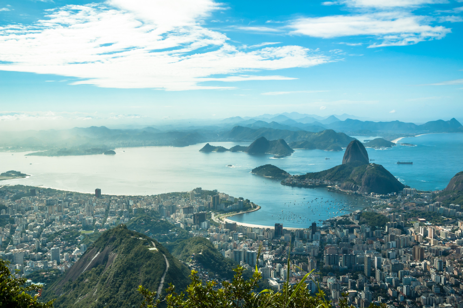 Vista panorâmica do Rio de Janeiro